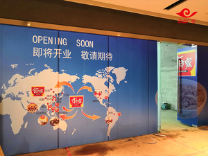 深圳会展中心广告喷绘制作,logo广告字标识制作